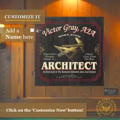 Custom architect dartboard cabinet showing name personalization option for home office or studio décor

If you'd like, I can now create a general master SEO template you can reuse across all professions (Doctor, Surgeon, Soldier, Architect, etc.) to speed up your product listings.